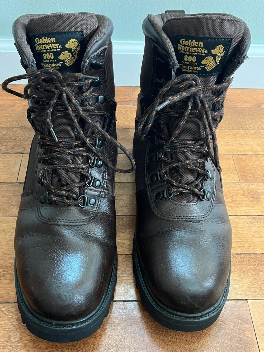 Golden Retriever 800g Thinsulate Waterproof Work Hunting Boots Mens 10.5W